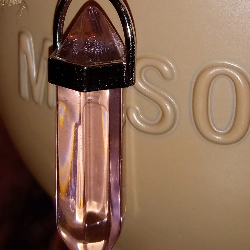 Light pink crystal Keychain - Picture 4 of 4